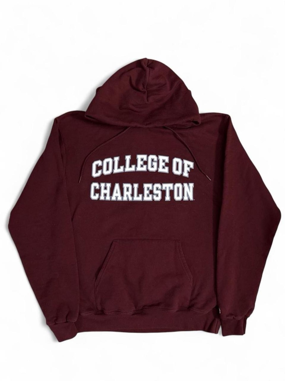 Champion Maroon College of Charleston Pullover Hoodie